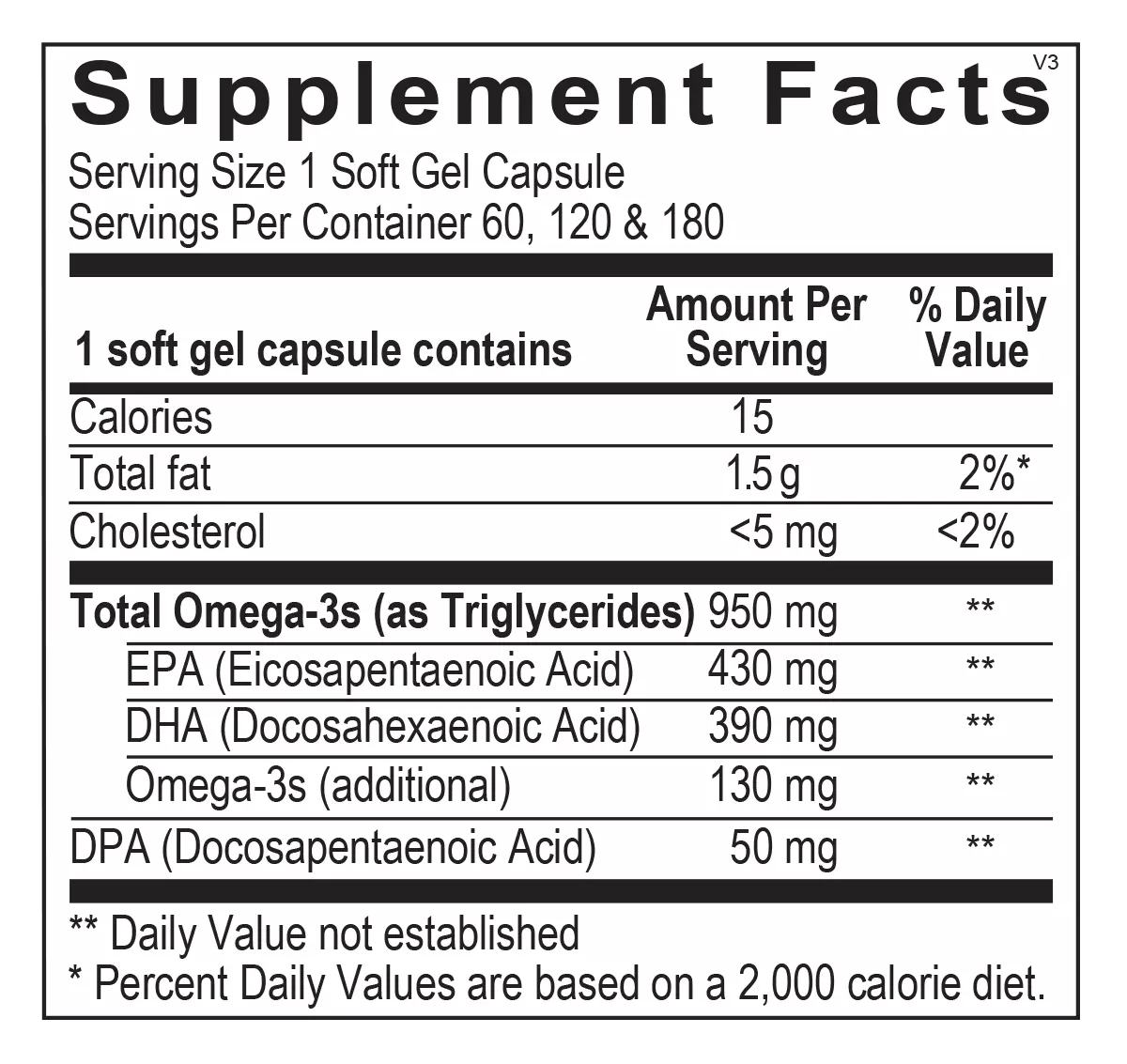 Omega 3 Triglyceride + DPA