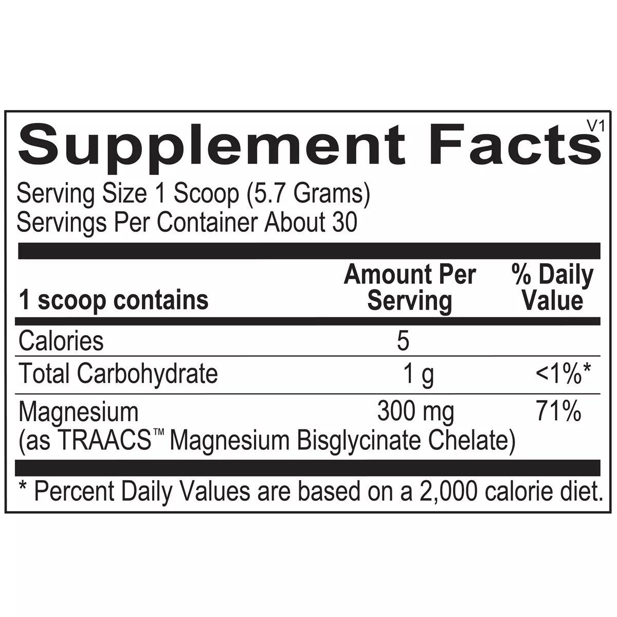 Magnesium Chelate Powder - Strawberry