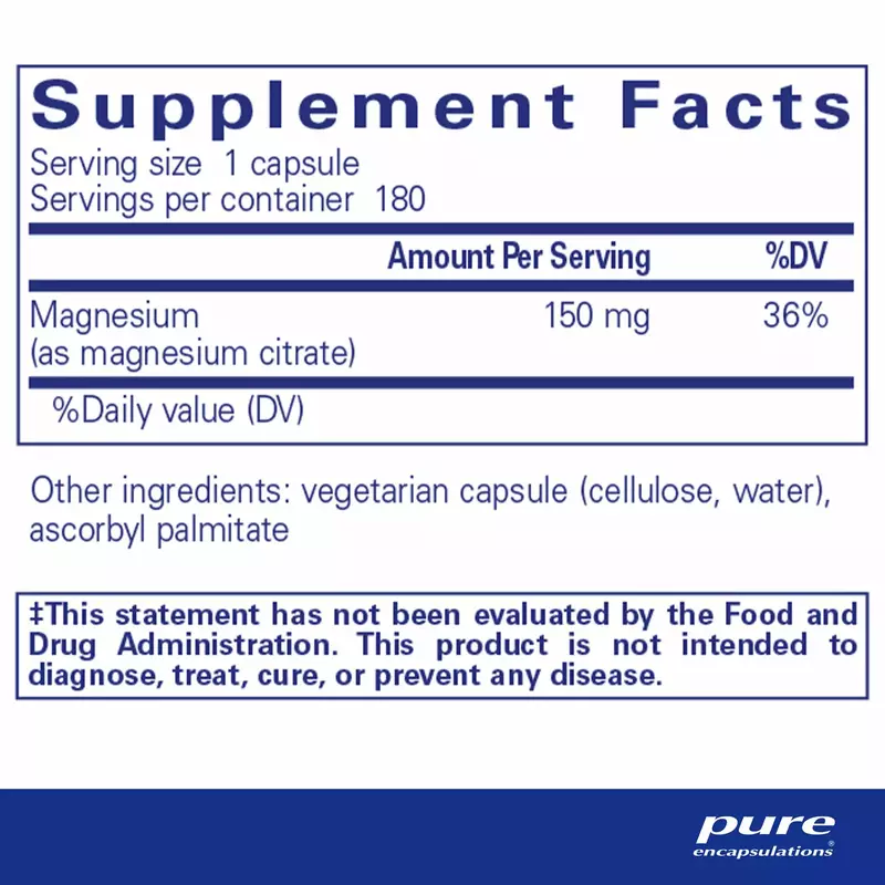 Magnesium (citrate)